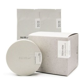 숨37 스킨-스테이 소프트 글로우쿠션 본품+리필x2개 SU:M37 Skin Stay Soft Glow Cushion Foundation + 2 Refills