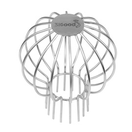 3iGoods Gutter Guard, 304 Stainless Steel Roof Drain Cover, Anti-Clogging Filter for Leaves & Debris, Outdoor Pipe Protector for Roofs, Balconies, and Gardens (3 inch)