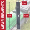 SPARES2GO Metal Blade Compatible with Qualcast RM32 M2E1032M M2E1232M E32