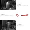 PDKLIN for Mustang Gear Shift Knob Trim Cover Compatible with