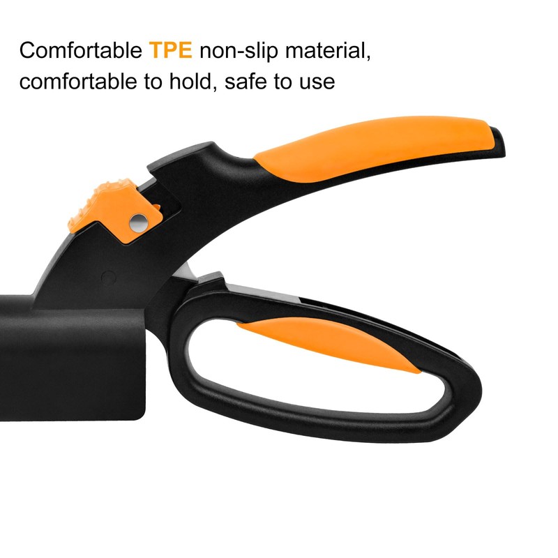 SZHLUX Grass Shears 360-Degree Swivel Blades, Ultra-Sharp Grass Cutter with