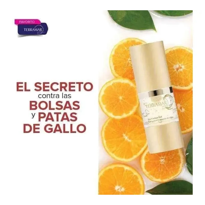 Gel Contorno Ojos Antiarrugas Terramar Hidratante Hipoalergénico 20ml