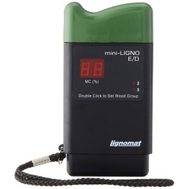 mini-Ligno E/D moisture meter pin type moisture meter. Accurate, reliable, versatile and affordable moisture meter. Measuring range 6-45% 2 calibrations for soft wood and hard woods