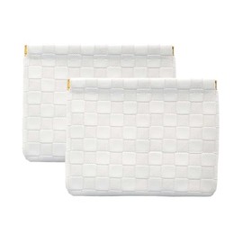Neceser pequeño para maquillaje, impermeable y portátil, para mujer, organizador de monedero, organizador de accesorios de lápiz labial, neceser de vi