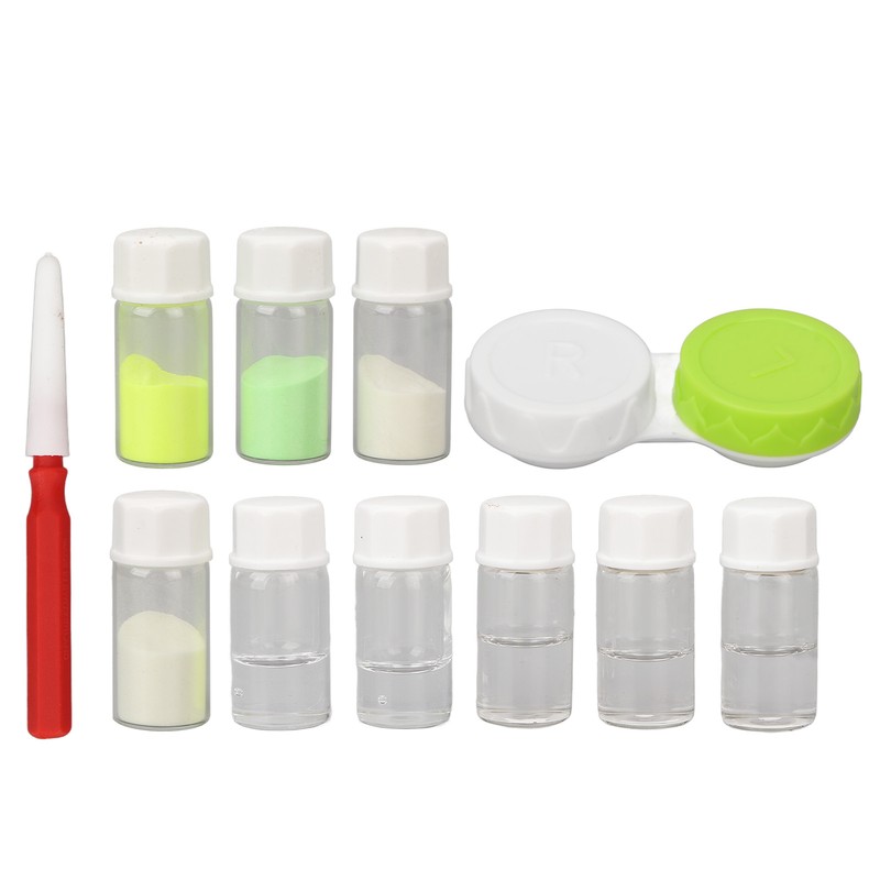 4 Colors Watch Fluorescent Powder Set Mixing Liquid Professional Watch