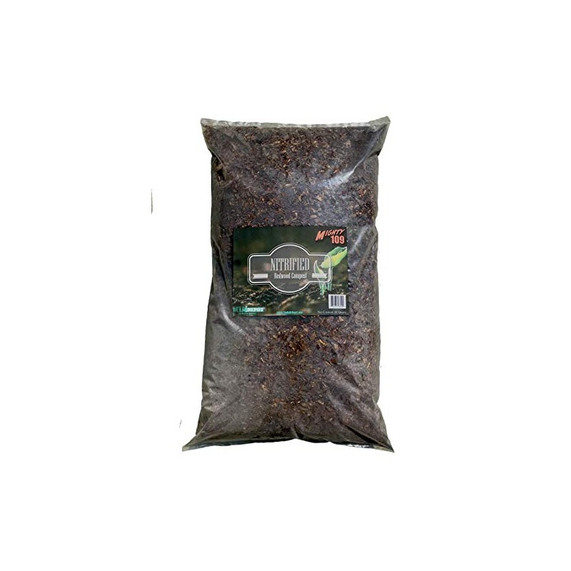 MIGHTY109 Nitrified Redwood Compost, 42 Quarts