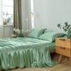 Revdomfly 4 Pcs Full Size Luxury Silky Soft Grass Green