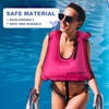 Inflatable Snorkel Vest Adults, Portable Snorkel Jacket, Buoyancy Vest for