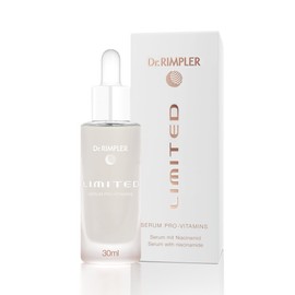 Dr. RIMPLER LIMITED Serum Pro-Vitamins 30 ml - hautglättendes, proenverfeinerndes und aufhellendes Serum mit Niacinamid für einen strahlenden Teint