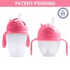 3-in-1 Straw Sippy Cup Conversion Kit for Comotomo Baby Bottle,
