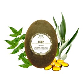Jabón Orgánico Vitality Shop Neem Aceite Ozonizado Vitamina E Antibacteriano