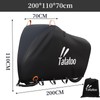 Tatatoo Bicycle Cover, 2023 Model, 4 Buckles, All Weather, Thick,