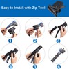 Snokay Cable Management Sleeve - 5M Length, 10MM Diameter, Zip