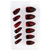 WIDMANN ? Set of 12 Bloody Nail Stiletto Womens, Black,
