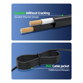 12 V Charger Compatible with Braun Series 5 7 9 3 1 Power Supply Charging Cable Plug with 1 m Long Cable Charger