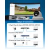 Anpviz 5MP PoE IP Camera, Strobe Red & Blue Light