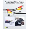 Goobay 50770 Composite Audio/Video Connector Cable, 3x RCA, 6 m