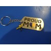 Down Syndrome Proud Mom Keychains with Charm NEW
