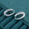 ALEXCRAFT Hoop Earrings 925 Silver for Women Earrings Small Huggie
