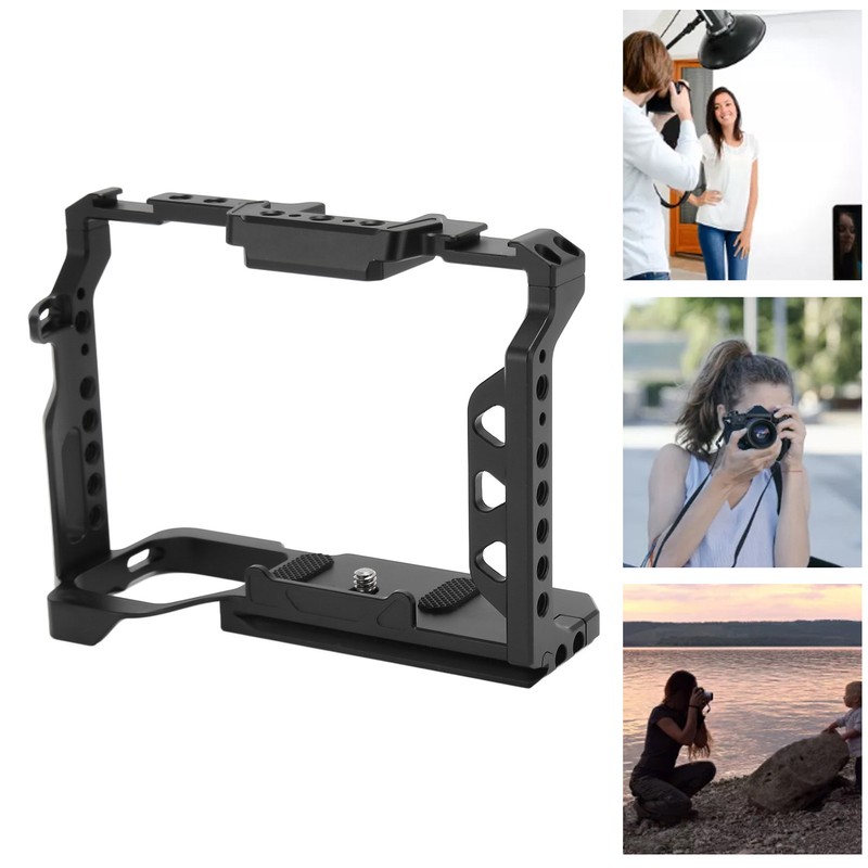 Camera Full Cage for A7M4 A7R3 Aluminum Alloy Camera Video