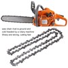 2PCS 72 Drive Links Chainsaw Chain 0.05in Replacement for Husqvarna
