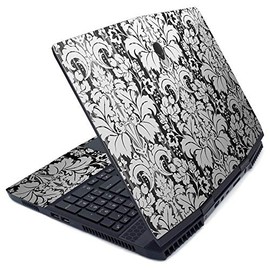 MightySkins Skin for Alienware M15 (2019) - Floral Retro | Protective, Durable, and Unique Vinyl Decal wrap Cover | Easy to Apply, Remove, and Change Styles | Made in The USA
