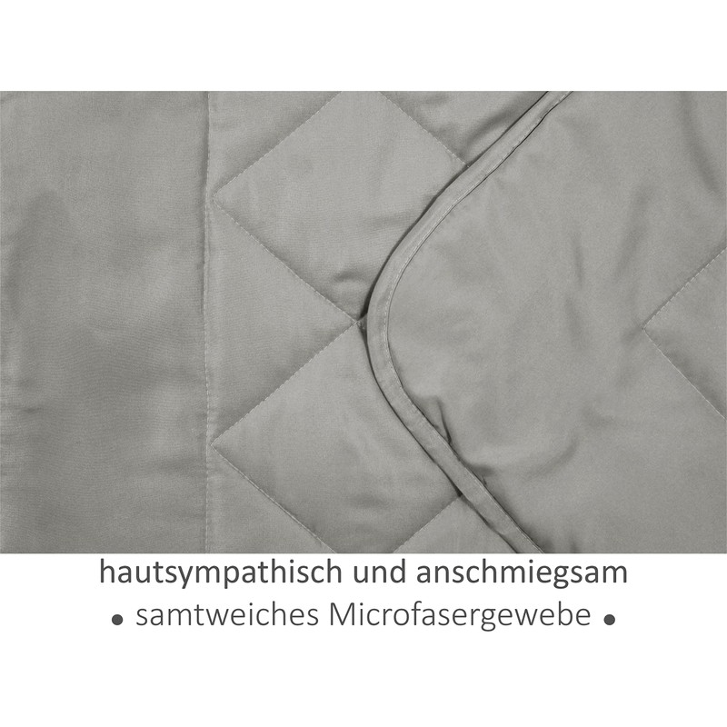 npluseins Lightweight Microfibre Duvet, Oeko-Tex Standard 100, Dimensions: approx. 135 x 200 cm,