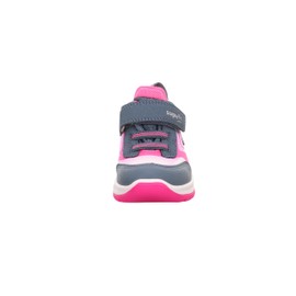Superfit Cooper Girls' and Boys' Lace-Up Shoes, Children's Low Shoes, Width: M IV, Loose Insole, Blue Pink 010, 26 EU