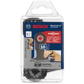 Bosch OSL212JF-10 2.5 In. Starlock Oscillating Multi-Tool Blade