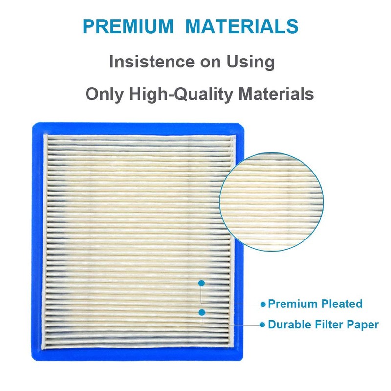 HEYZLASS 2 Pack XT650 Air Filter with Metal Protection, Compatible
