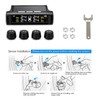 Car Tire Pressure Monitoring System, Wireless Solar TPMS, Automotive Tire Pressure