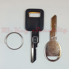 RI-Key- B62-P11 Ignition V.A.T.S. Key Blank for GM Vehicles and H Door Key B45 VATS Resistor Key #11