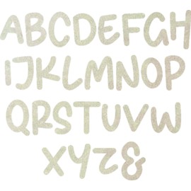 Tiny Wooden Letters 3 Inch N Crafts, Unfinished Wooden Shapes Break Bone Small Wooden, Alphabet Letters Charming Wall Hangings