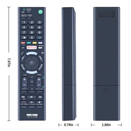 PZL RMT-TX101A Replace Remote Control for Sony BRAVIA TV KDL-32W700C KDL-40W700C KDL48W700C Sub Remote RMT-TX101T KDL-48W700C KDL32W700C KDL40W700C RMT-TX101P