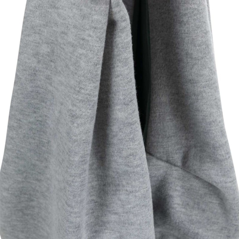 TRIXIE 28948 Junior Front Bag, Light Grey/Mint, L 9 x