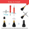 HAIYUUS 40-Piece Tire Valve Stem Tool Kit - Includes Valve
