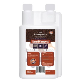 Liquid Compost | (32 fl. oz.) | Worm Tea with Trace Minerals, Vitamins, and Aerobic Microbes | Improves Soil Health, Mobile Microbes, and Enhance Nutrient Uptake