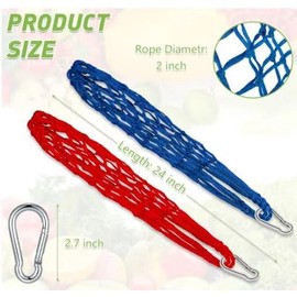 Chicken Vegetable String Bag,Poultry Fruit Holder, Pet Chicken Vegetable Hanging Feeder Treat Feeding Tool with Hook for Hens Chicken Coop Duck Large Birds