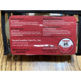 Pecard Vintage Pecard Mini Leather Care Kit Shoe Oil Leather Lotion Dressing Unopened