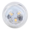 10pcs/ Set Round Waterproof LED Candle Light Submersible Remote Control(Warm