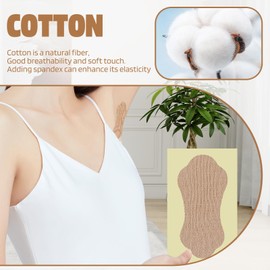 ziyue 100 Pcs Underarm Sweat pads for Women Men, Disposable Absorbent Armpit Sweat Pads for Under Arms Clothing, Invisible Self-adhesive Arm Pit Anti Sweat Patches (100)