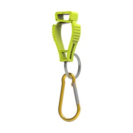 JORESTECH Safety Glove Clip Work Glove Keeper Holder for Construction with Carabiner (1 Unit, Lime)