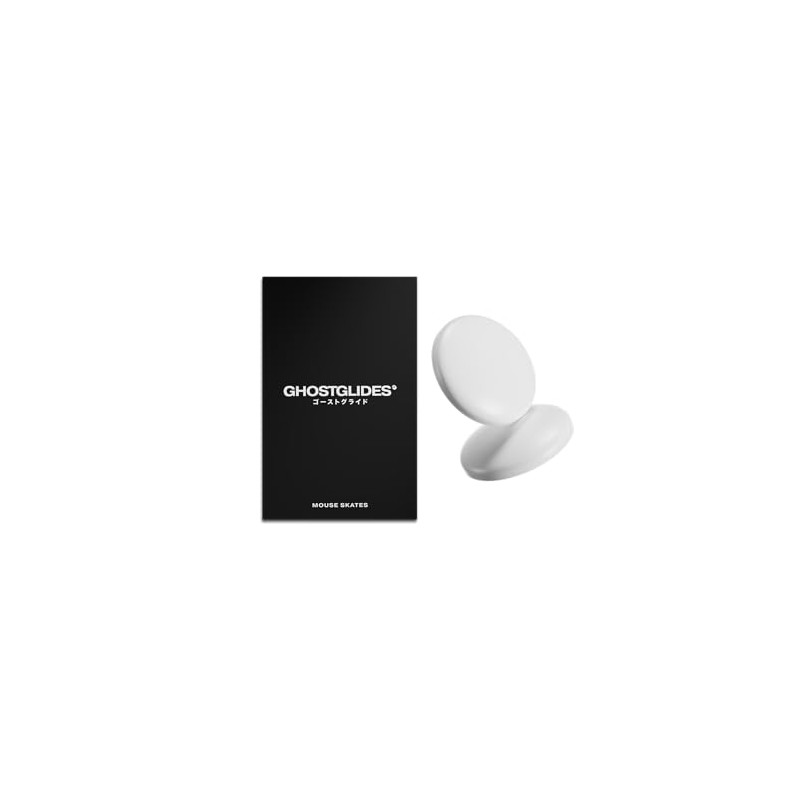 GhostGlides EDGERUNNER DOTS Universal Mouse Skate Microcurve Performance / Replacement
