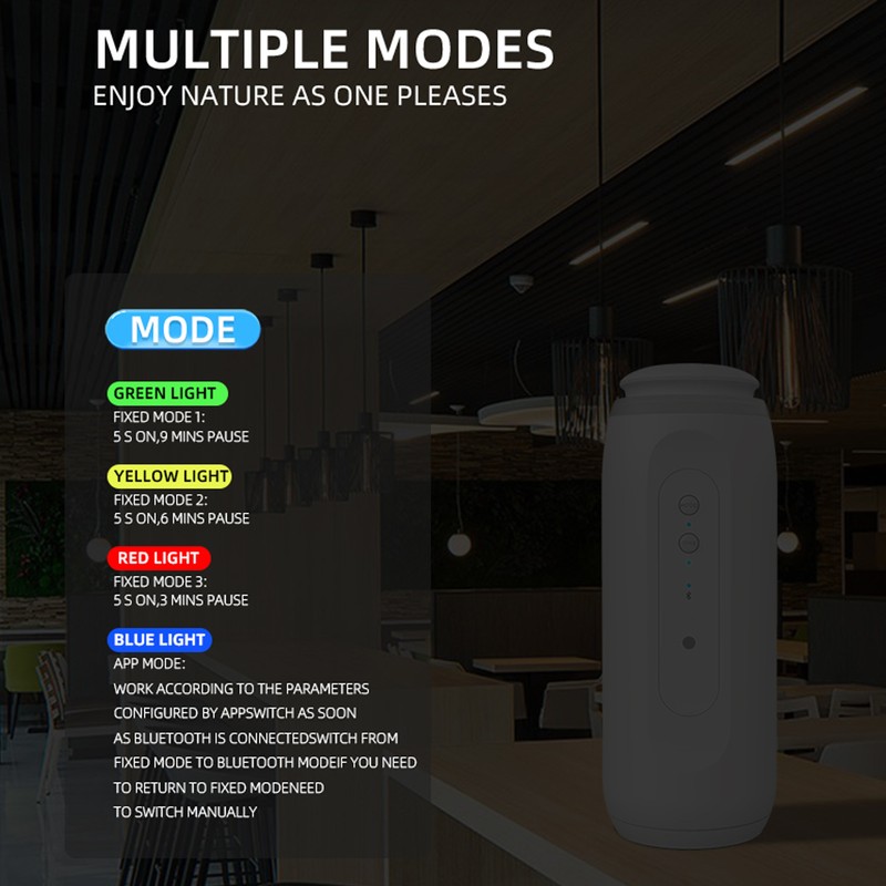 Aroma Diffuser USB Rechargeable Support APP Control Essential Oil Mist