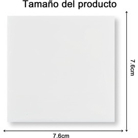 Notas Adhesivas Transparentes 500 Hojas 7.6 cm Autoadhesivas Sticky Note, Removibles, Translúcidas, Para Oficina, Escuela y Hogar