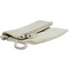 Caspar TL792 Women's Suede Clutch Bag, beige