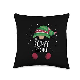 Boppy Gnome Family Matching Christmas Pajamas Boppy Throw Pillow