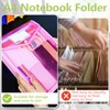 A4 Document Folder, Pack of 5, Plastic Document Bag, Collecting