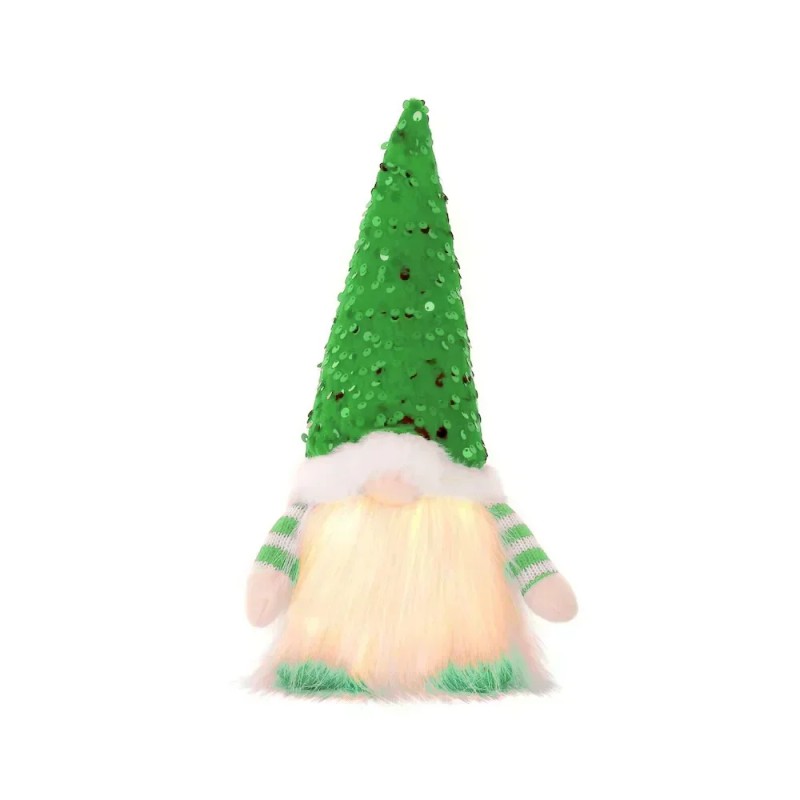 Santa Claus Plush Doll for Christmas Decor – 30cm Festive