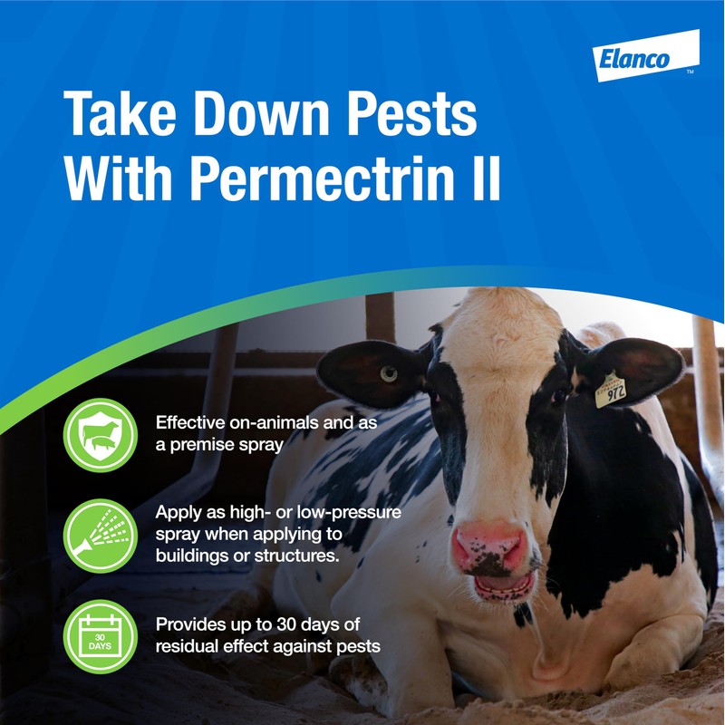 Elanco Permectrin II Insecticide, 32-Ounce